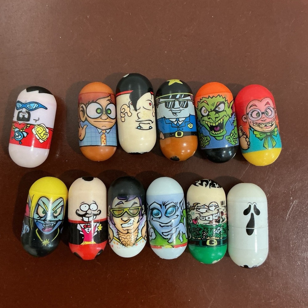 Vintage 2004 Mighty Beanz Lot Of 12 Horror Etc
